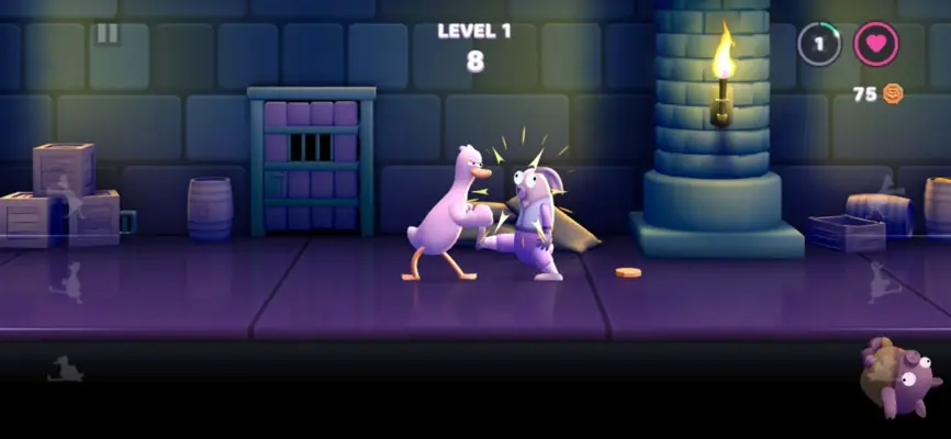 Punch Kick Duck android App screenshot 1